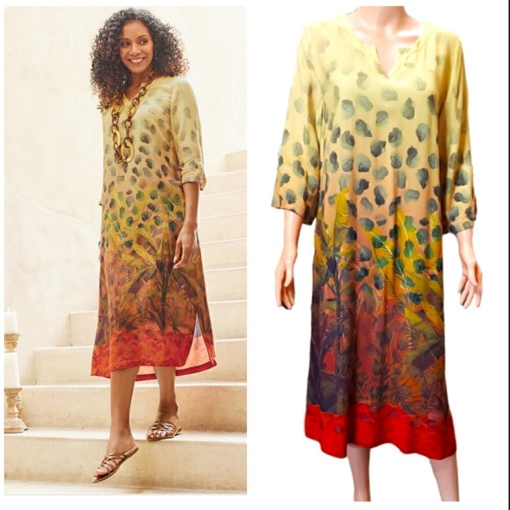 Soft Surroundings Tivoli Dress MEDIUM